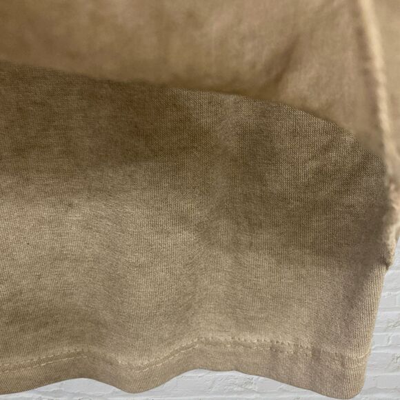 H Trend Italy Silk Lace Blouse S Beige Asymmetric Hem Made in Italy - Picture 12 of 14